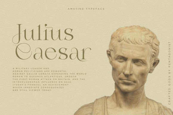 Amstine Font - Preview 6