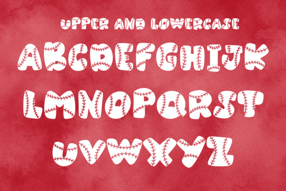 Baseball Bats Font - Preview 1
