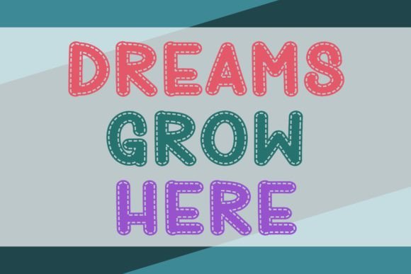 Best Stitch Font - Preview 1