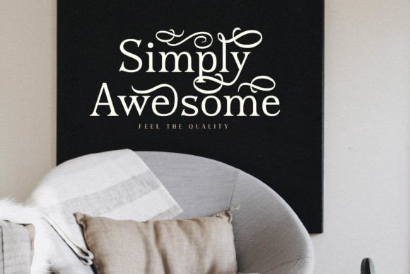 Blusvery Font - Preview 5