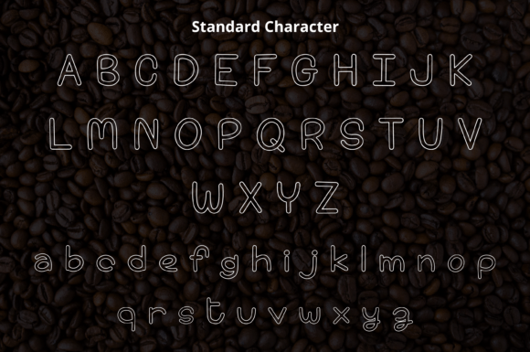Coffee Cake Font - Preview 1
