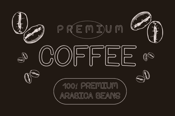 Coffee Cake Font - Preview 5