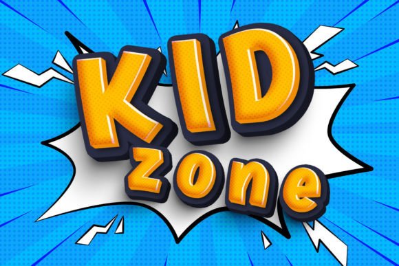 Comic Toon 3d Font - Preview 6