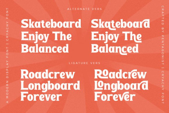 Cryachy Font - Preview 6