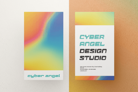 Cyber Angel Font font preview - 3