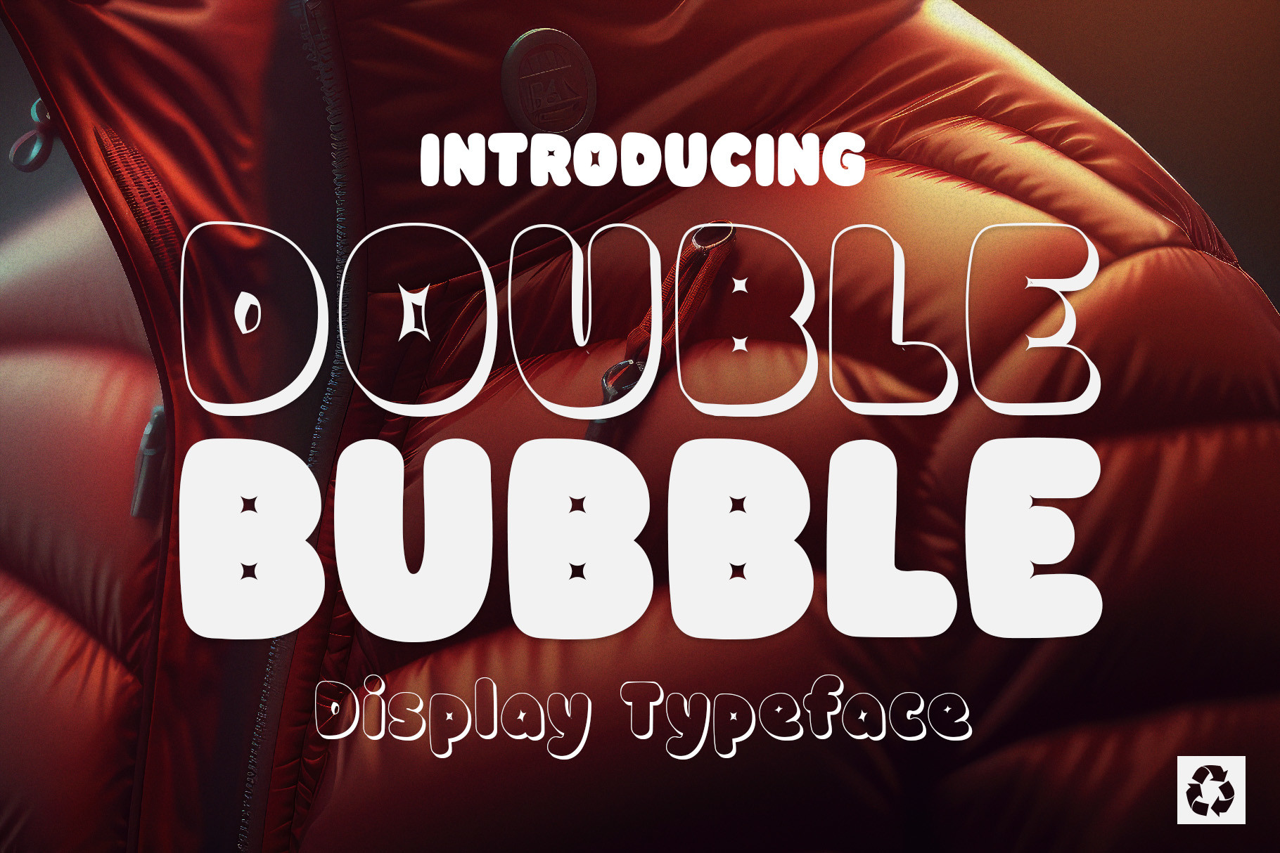Double Bubble preview, fluffy puffy bubble display