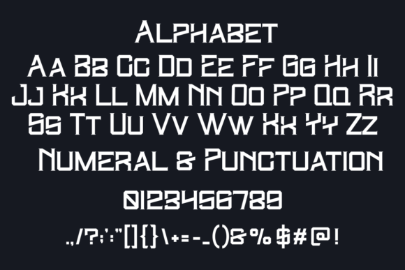 Entity Font - Preview 2