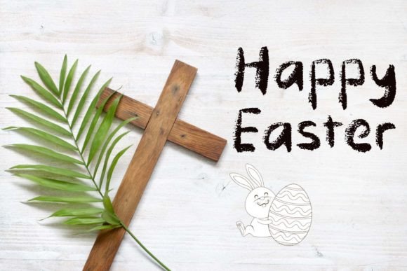 Easter Chalk Font - Preview 1