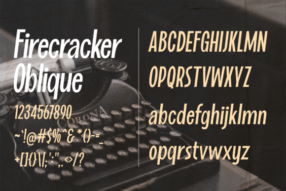 Firecracker Font - Preview 6