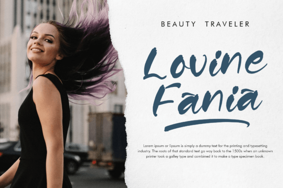 Jonash Bluer Font PNG with transparent background - Preview 1