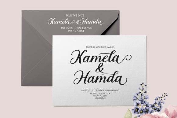 Kesawan Font PNG with transparent background - Preview 2