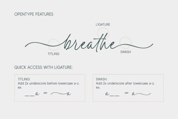 Romantis Scene Font PNG with transparent background - Preview 3