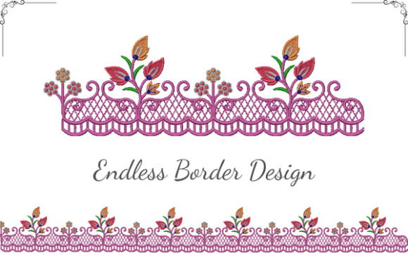 Traditional Indian Border