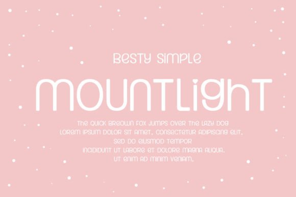 Besty Simple Font - Preview 6