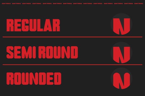 Blacky Font - Preview 2