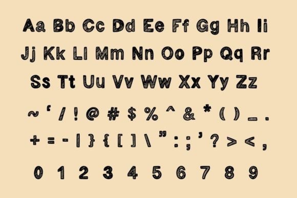 Chalkboard Font - Preview 5