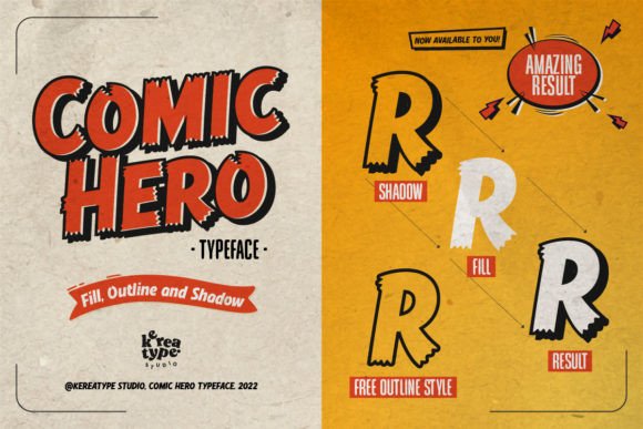 Comic Hero Font - Preview 3