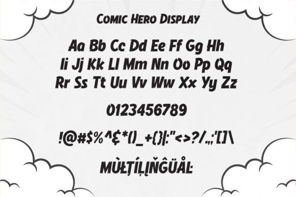 Comic Hero Font - Preview 5