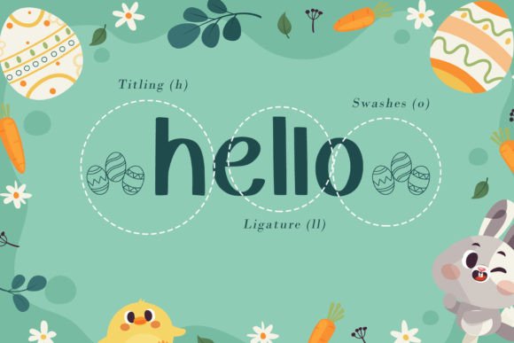 Easter Moment Font - Preview 4