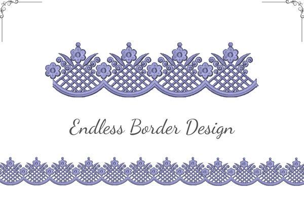 Elegant Baroque Border