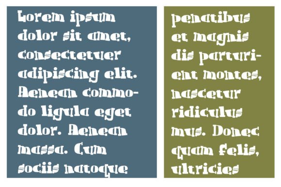 Fixation Font - Preview 3