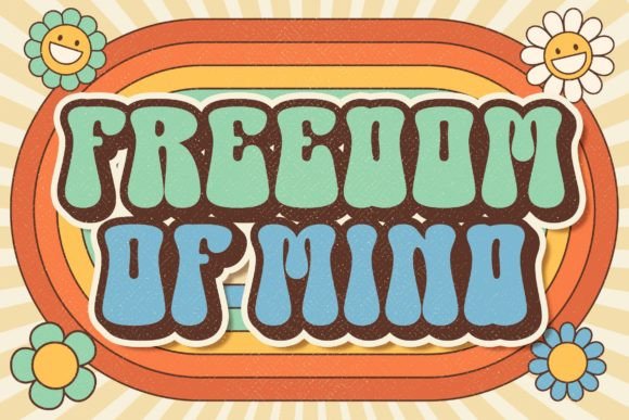 Groovy Beach Font - Preview 1