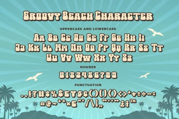Groovy Beach Font - Preview 6