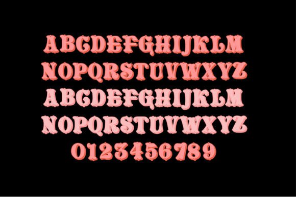 Lovedays Font PNG with transparent background - Preview 2