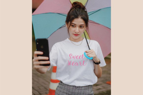 Lovely Day Font PNG with transparent background - Preview 2