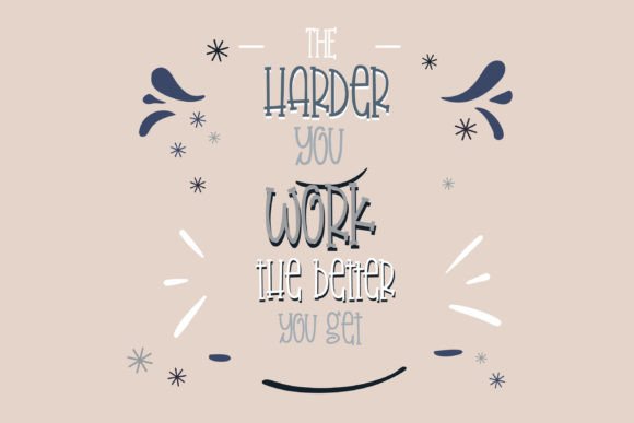 Main Street Font PNG with transparent background - Preview 2