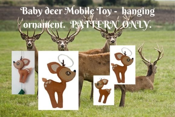 PATTERN ONLY Darcy Deer Sewing Pattern