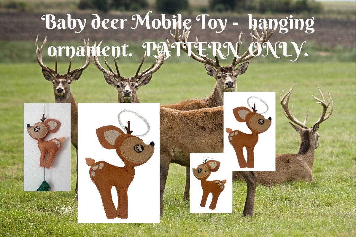 PATTERN ONLY Darcy Deer Sewing Pattern