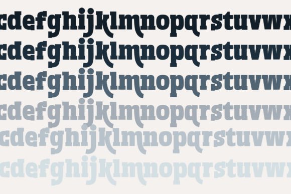 Rumblebee Font PNG with transparent background - Preview 4