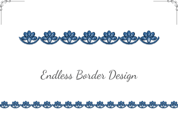 Pillow and Bed Sheet Border