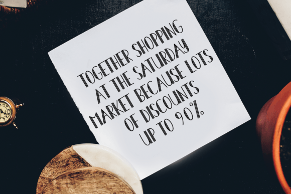 Aircraft Font - Preview 2
