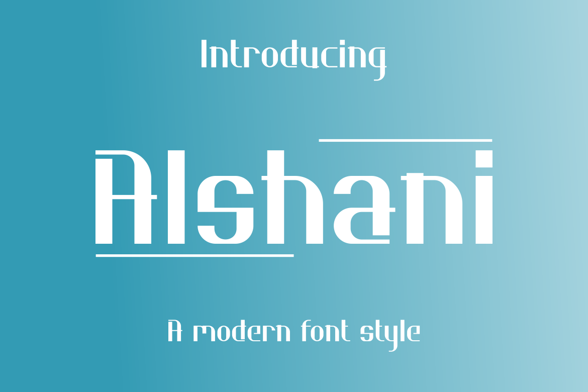 Secth Alshani Font by maikofarazhatta · Creative Fabrica
