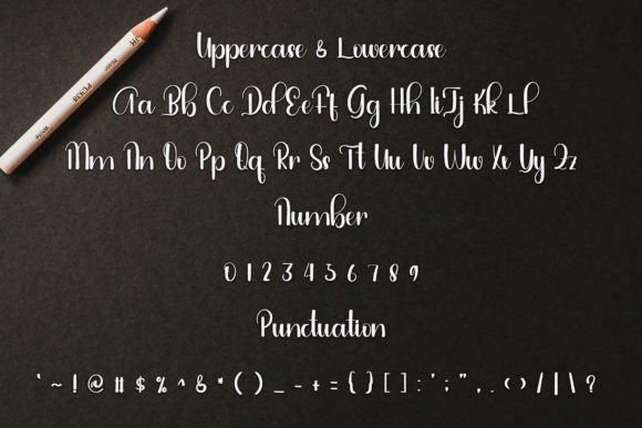 Birthday Font - Preview 4