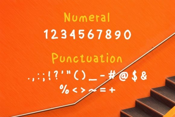 Bouboui Font PNG with transparent background - Preview 3
