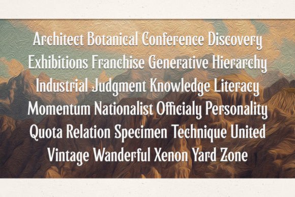 Bramforge Font - Preview 4
