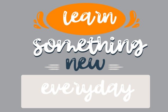 Budgulation Font - Preview 1