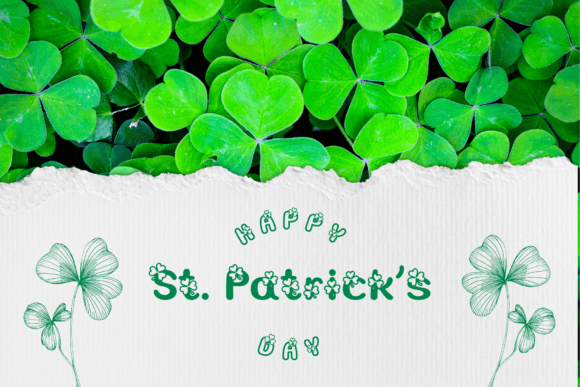 Clover Leaf Font - Preview 5