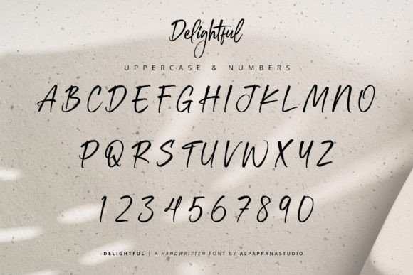 Delightful Font - Preview 6
