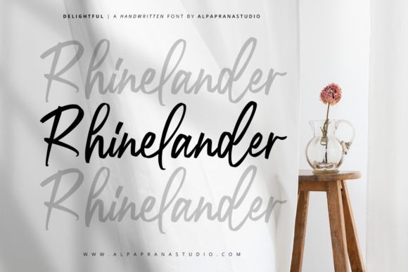 Delightful Font - Preview 3