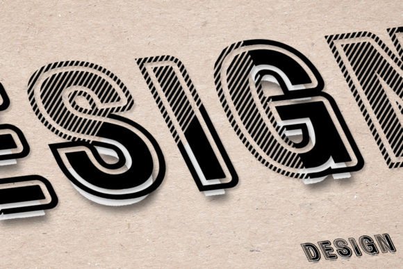 Design Font - Preview 1
