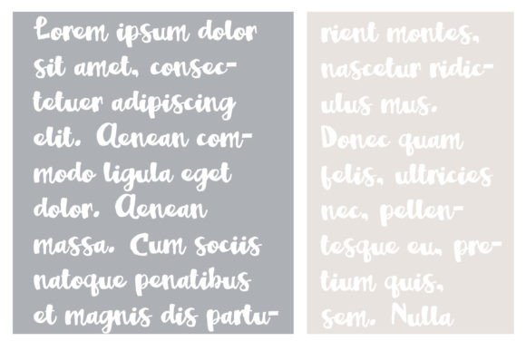 Disparage Font - Preview 1