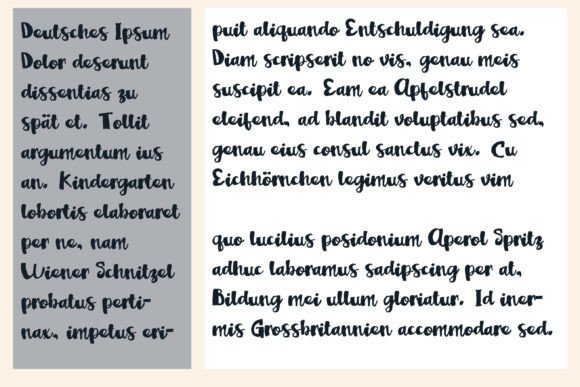 Disparage Font - Preview 4