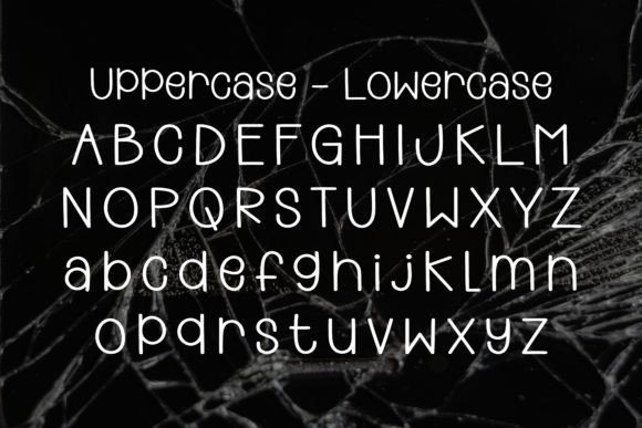 Fragile Font PNG with transparent background - Preview 2
