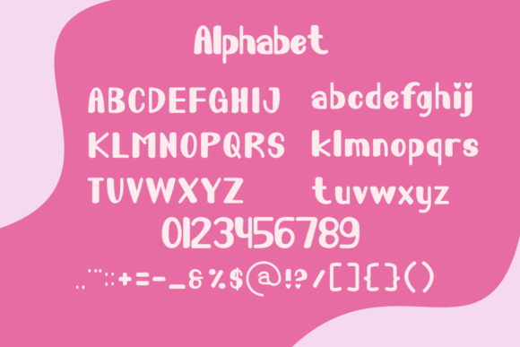Funny Love Font - Preview 1