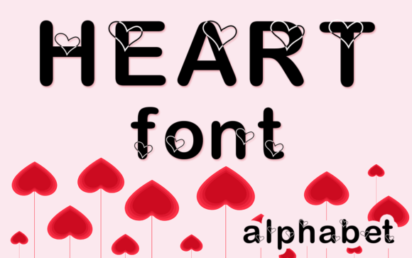Hearty Lovely Font - Preview 1