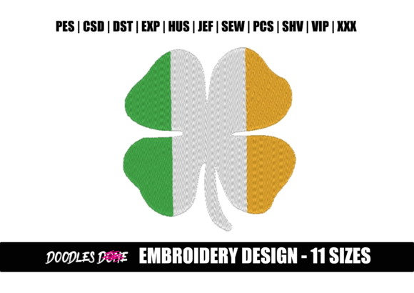 Ireland Flag Lucky Clover